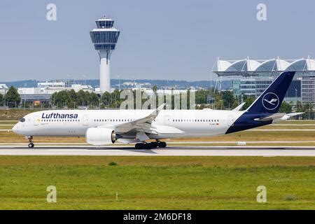 Luftfahrt Lufthansa Airbus A350 900 Sitzreihen Passagierflugzeuge