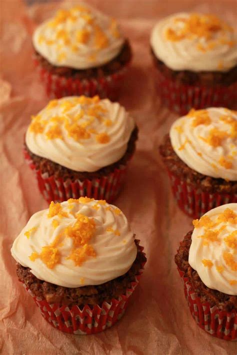 Vegan Carrot Cake Cupcakes Orange And Walnut Loving It Vegan