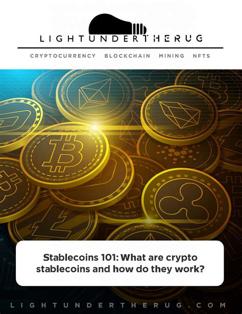 Stablecoins 101 What Are Crypto Stablecoins And How Do They Work