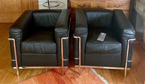 Le Corbusier Set 2 Cassina LC2 Sessel Kaufen Auf Ricardo