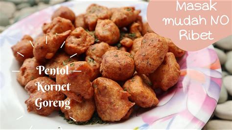 Masak Pentol Kornet Goreng Mudah Praktis Dan Enak Youtube