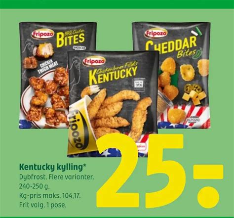 Kentucky Kylling Tilbud Hos Coop 365