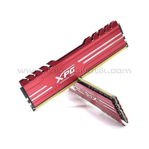 Adata DDR4 16GB 2x8GB 3200MHz XPG GAMMIX D10 DUAL RED Ram