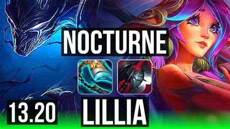 Nocturne Vs Lillia Jng Winrate Godlike Rank