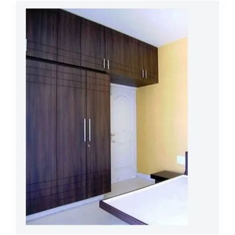 Brown Bedroom Wooden Wardrobe Features Weather Proof At Rs 870 Square