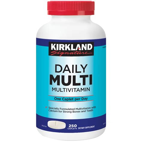 Kirkland Signature Daily Multi Vitamin 250 Tabs Costco