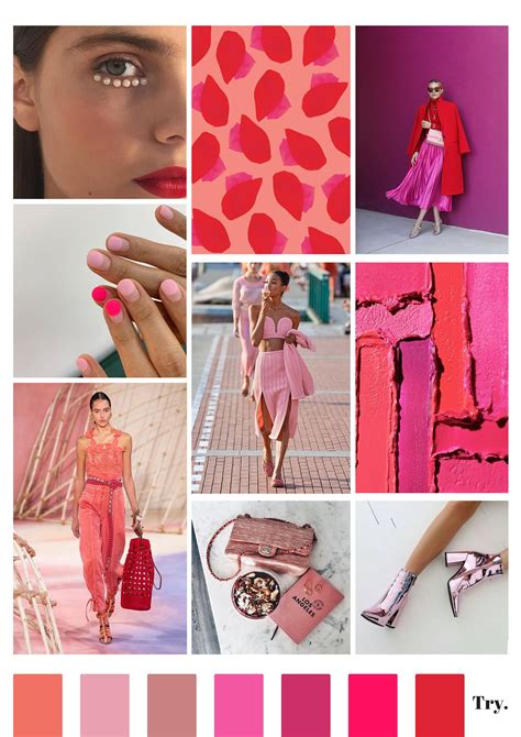 Fashion Mood Board Template Sherymls