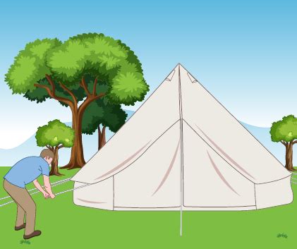 How To Set Up A Bell Tent | Bell Tent 3M | Bell Tent Sussex