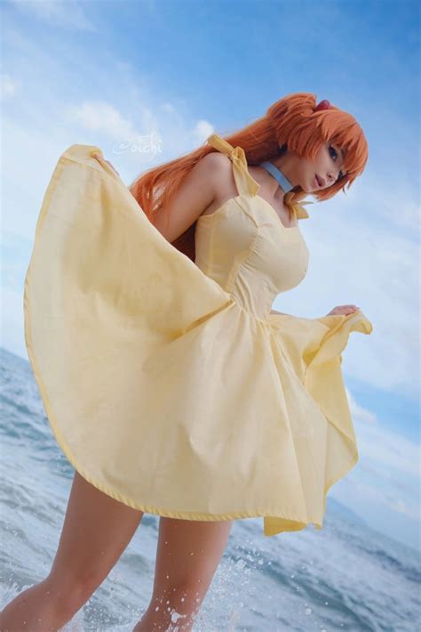 Modelo Oichi Fez Um Bel Ssimo Cosplay Da Asuka De Neon Genesis