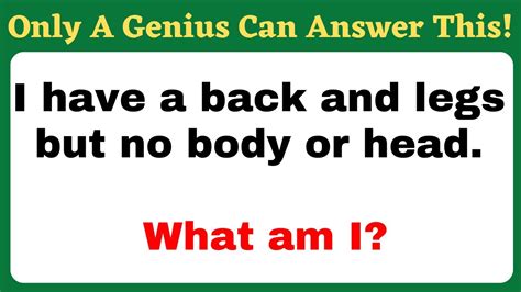 Only A Genius Can Answer These 10 Tricky Riddles Riddles Quiz With