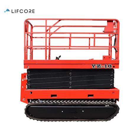 Hydraulic Electric Crawler Aerial Work Platform Mobile Scissor Man Lift