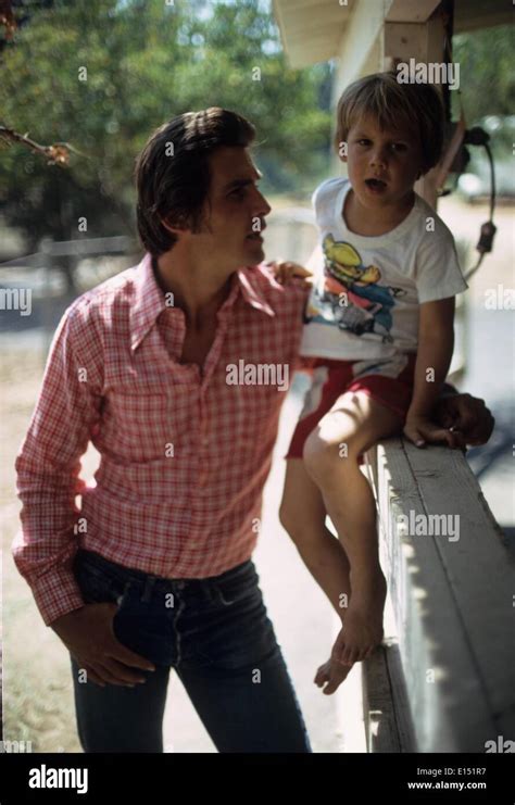 James Brolin With Son Josh Brolin 1973credit Image © Henry Stock