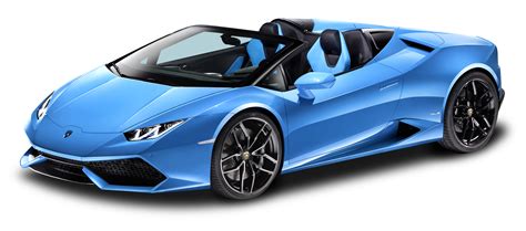 Blue Lamborghini Huracan Lp 610 4 Spyder Car Png Image Purepng Free