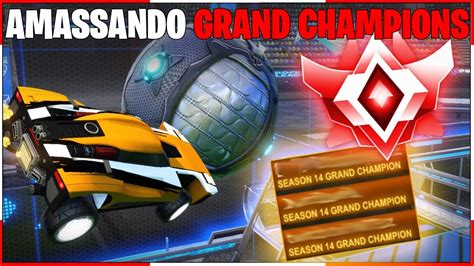 Amassando Os Grand Champions Da Season Rocket League Youtube