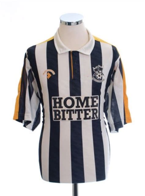 Notts County 1989 90 Home Kit