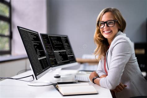 Female Computer Programmer