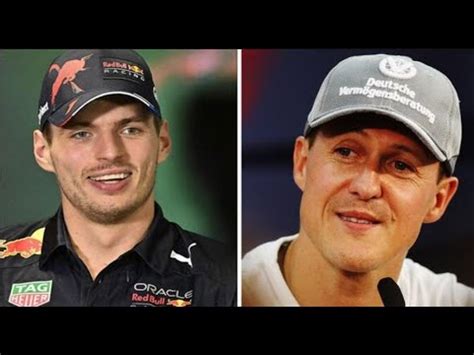 Max Verstappen And Michael Schumacher Shared Very Special Trait To