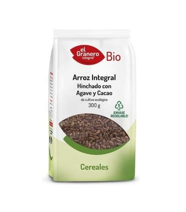 El Granero Arroz Integral Hinchado Con Agave Y Cacao Bio Arroces