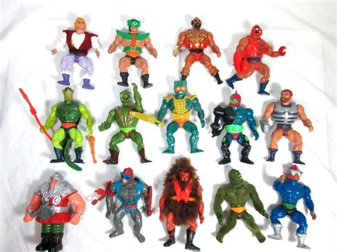 Vintage 1980s Mattel Motu He Man Action Figures Lot Masters Of The