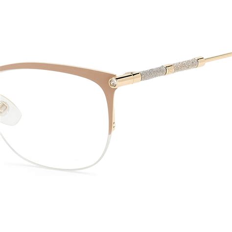 Carolina Herrera HER BKU Gold Nude Eyeglasses Woman