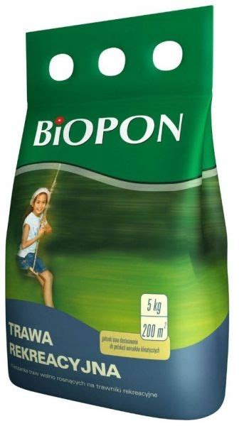 Mieszanka Gazonowa TRAWA Rekreacyjna Biopon 5 Kg 795193 Cena