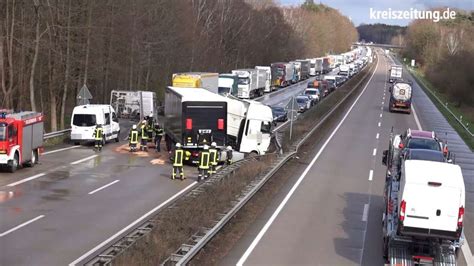 A Vollsperrung Nach Unfall Bei Gr Ippener