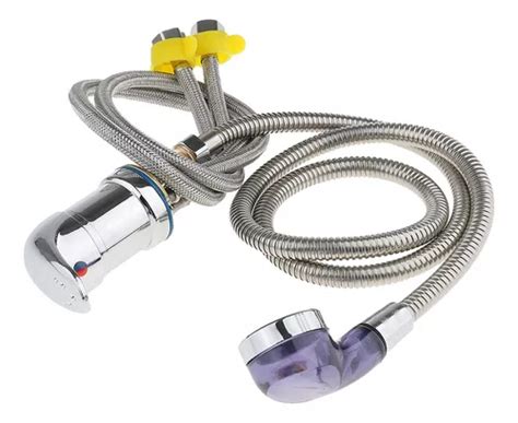 Hot Cold Faucet And Spray Hose For Beauty Salon Shampoo Bowl MercadoLivre