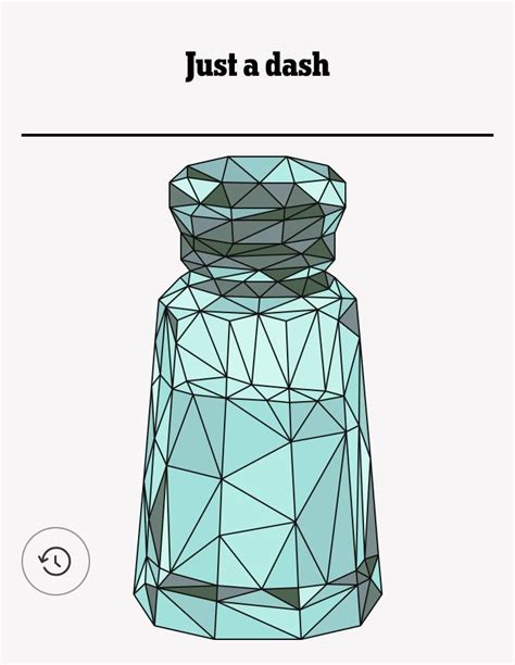 Salt Shaker Bottle New Puzzle Vertex