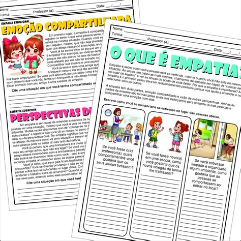 Texto Sobre Empatia Com Atividades 7 Ano - ATIVIDADES SOBRE EMPATIA – Professora Vilma Ribeiro
