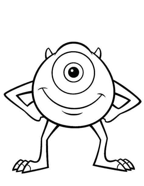 Monsters Inc Coloring Pages Mike at GetDrawings | Free download