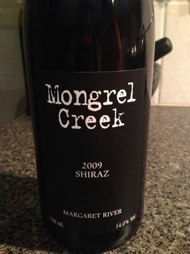 Mongrel Creek Margaret River Shiraz Vivino Australia