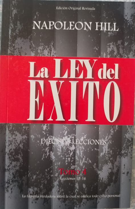 La Ley Del Exito By Napoleon Hill Goodreads