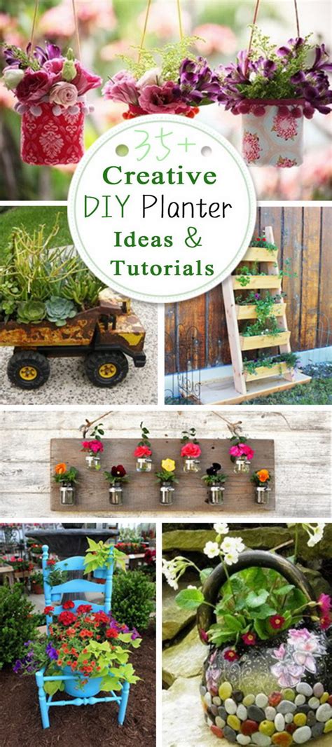 Creative Diy Planter Ideas Tutorials