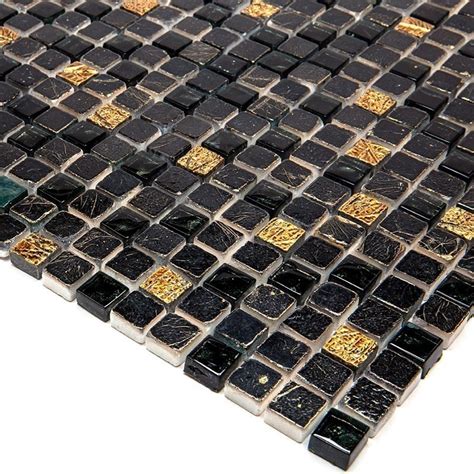 BDA-1597 Мозаика из стекло мрамор агломерат Natural Inka серый зеленый ...