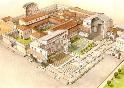 DOMUS FLAVIA - DOMIZIANA | romanoimpero.com | Ancient roman ...