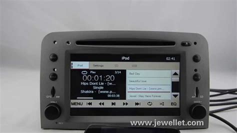 Alfa Romeo 147 GT DVD GPS Navigation YouTube