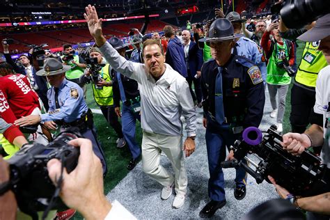 Alabama Head Coach Nick Saban Retires After A Legendary 28 Year Career The Gist