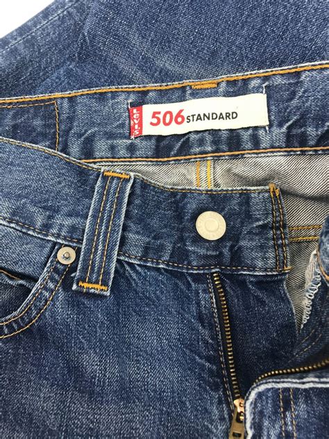 Spodnie męskie Levi's 506 standard, rozmiar 31x34 - 8343935038 ...