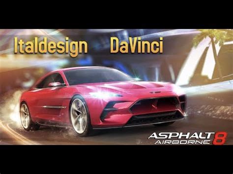 ASPHALT 8 CLASSIC SEASON TES MULTIPLAYER ITALDESIGN DAVINCI FULL PRO