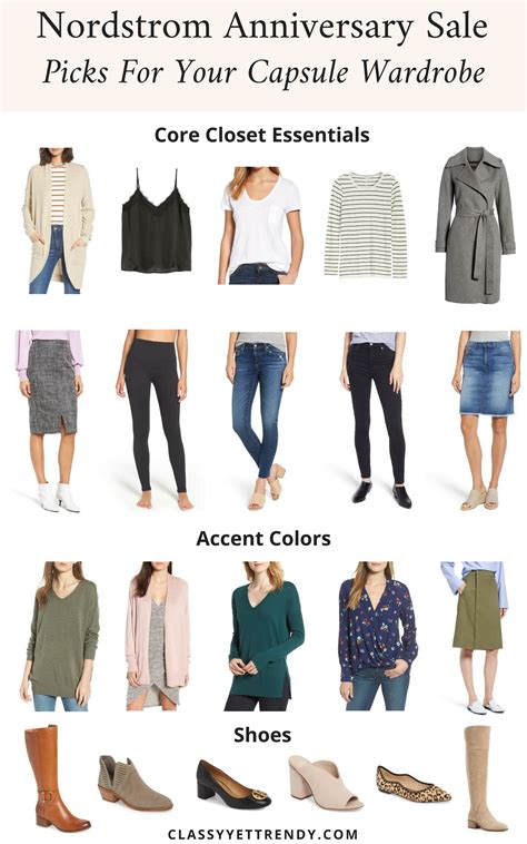 Nordstrom Anniversary Sale Picks For Your Capsule Wardrobe Classy Yet