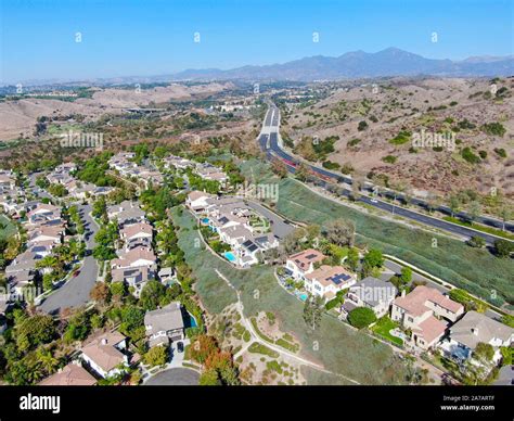 Aerial View Of Master Planned Community And Census Designated Ladera