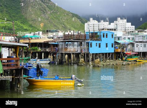 Tai O fishing village Stock Photo - Alamy