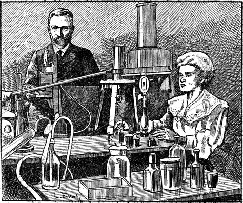 Pierre Et Marie Curie Physiciens