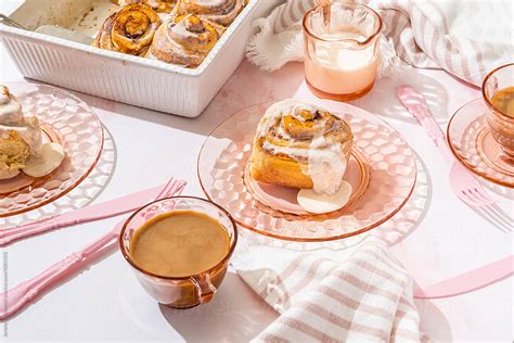 Breakfast Cinnamon Buns By Stocksy Contributor J Anthony Stocksy