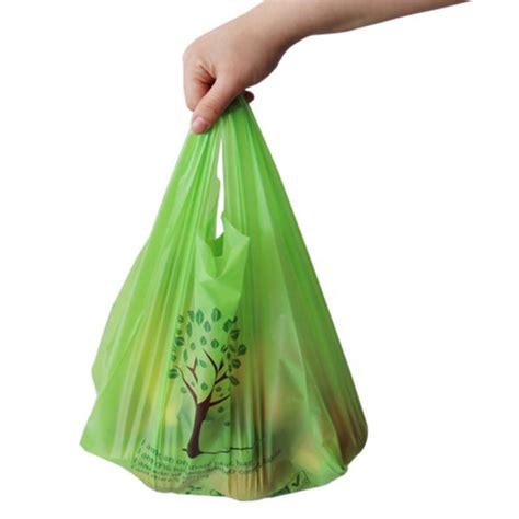 Compostable Plastic Shopping Bag For Retail