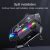 Kebidumei Headset Helm Bluetooth Music RGB IPX6 1000mAh Y20 Black