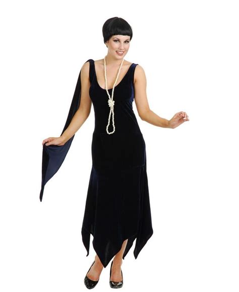 Buyseasons Womens Sandy Speak Easy Flapper Navy Adult Costume Macys