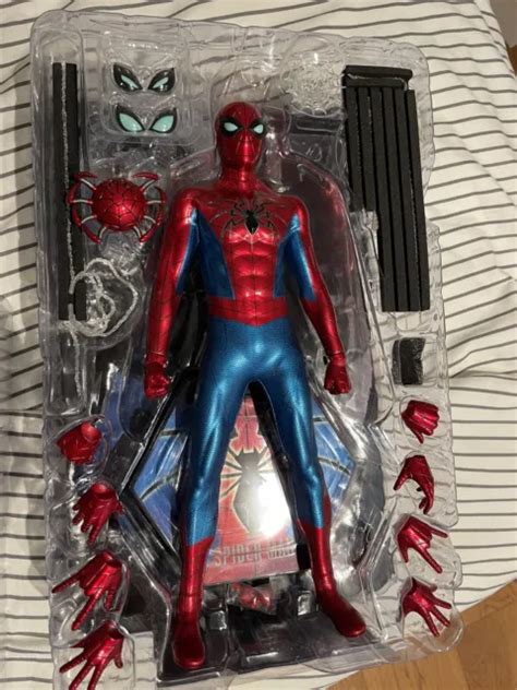 IN STOCK HOT Toys VGM Spider Man Armor Mark IV Figura Hot Toys EUR PicClick IT