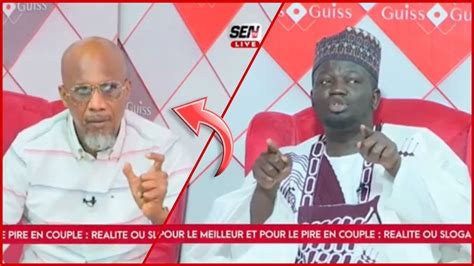 A Ch Uffe Entre Cheikh Ahmed Ciss Et Benoit Sur Le Plateau De Sentv