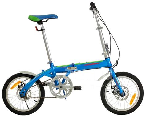 Велосипед 16" NAMELESS F016D СКЛАДНОЙ, STEEL, DISC, Синий — купить в ...